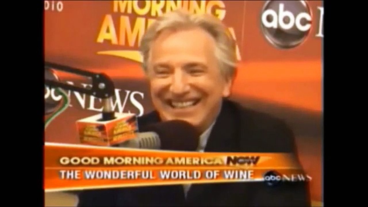 Alan Rickman  Rima Horton You love me in the blink of an eye