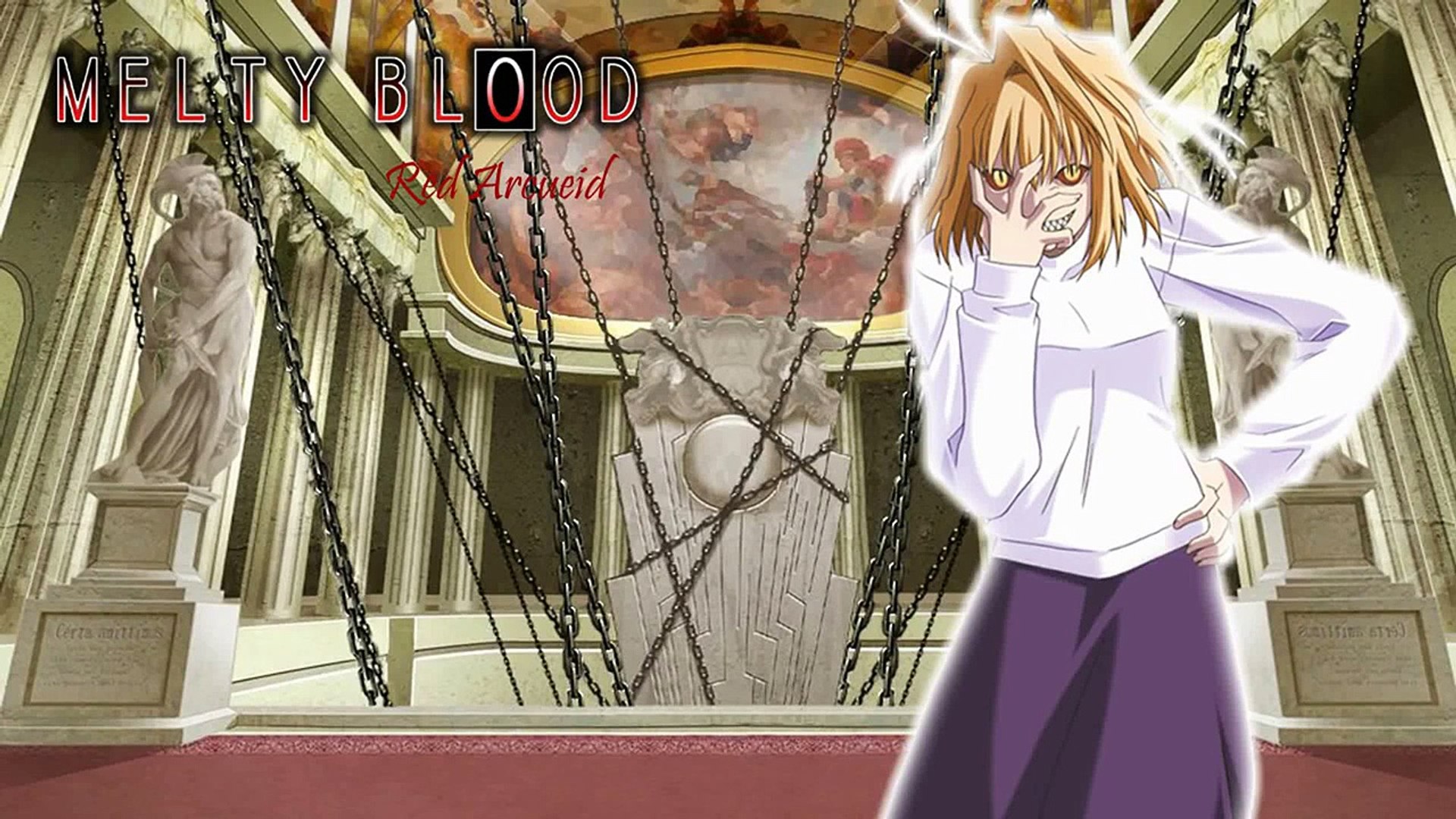 Melty Blood The End Of 1000 Years Red Arcueid Video Dailymotion