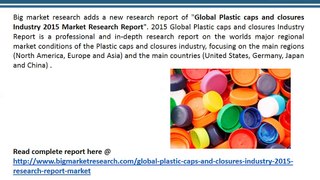 Swot analysis of Global Plastic Caps and Closures Industry 2015