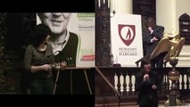 Molly Lewis serenades Stephen Fry - combined