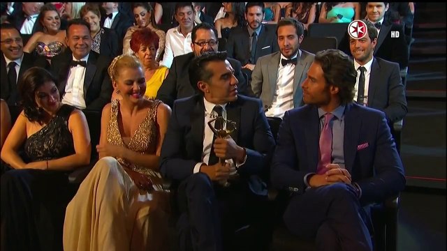 Marjorie De Sousa, Sebastian Rulli y Adrian Uribe en Premios Tvynovelas 2014