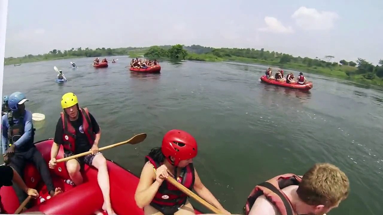 Nile River Rafting 2013, Jinja, Uganda