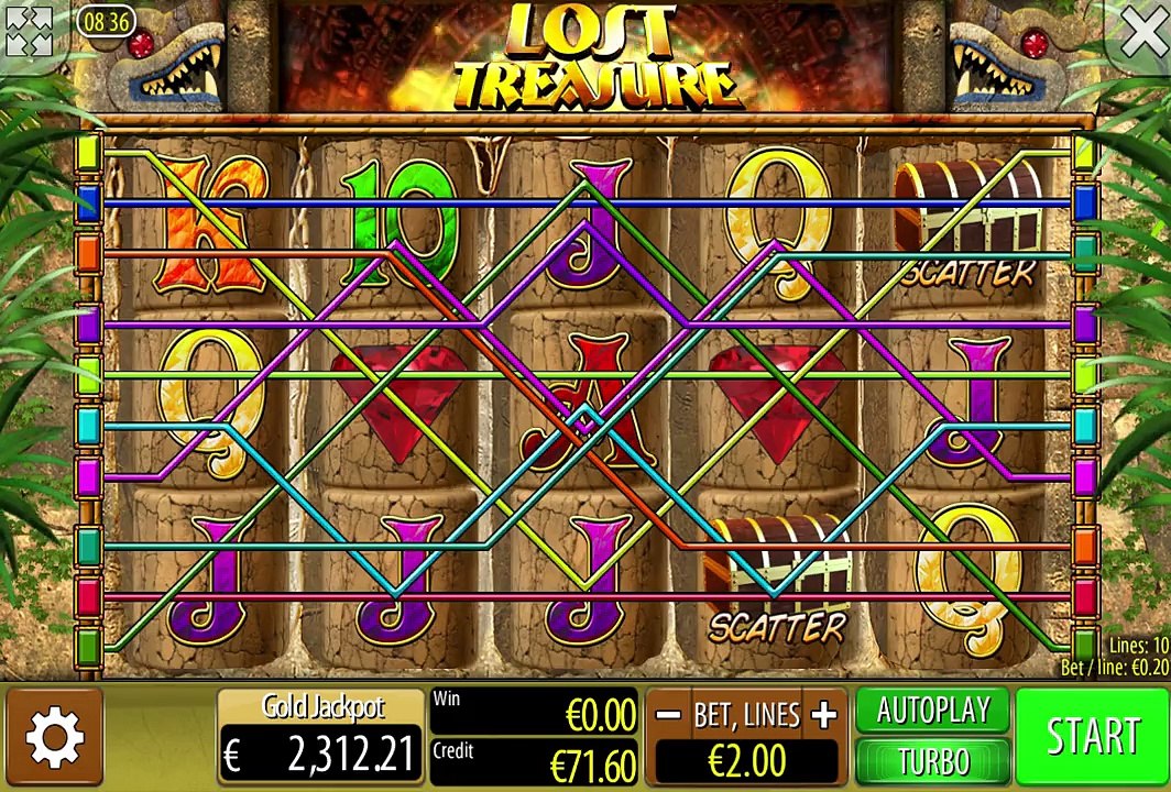 Lost Treasure Bonus Big Win