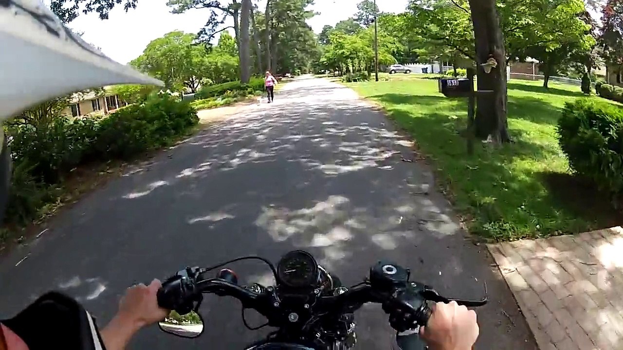 Harley Sportster 48 Vance and Hines Short Shots First Ride