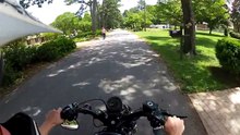 Harley Sportster 48 Vance and Hines Short Shots First Ride
