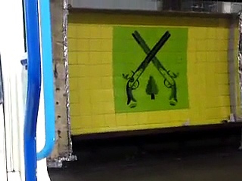 London Underground Victoria Line 2009 Stock Finsbury Park - Seven Sisters