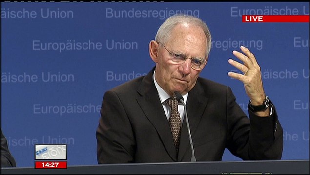 Ο Β. Σόιμπλε για τη συμφωνία