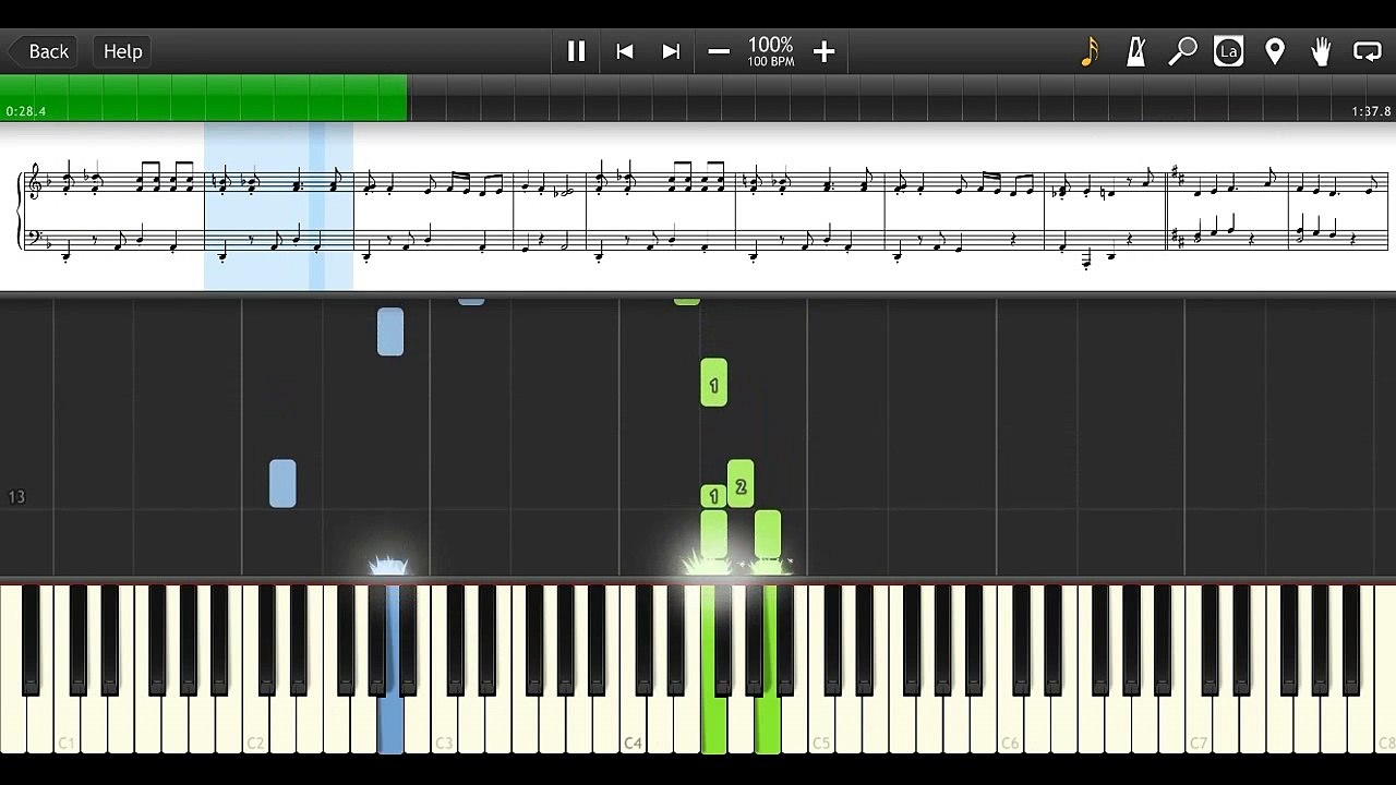 Habanera from Carmen - Piano Tutorial