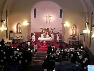 '08クリスマスイブ　溝部司教司式荘厳ミサ カトリック桜町教会