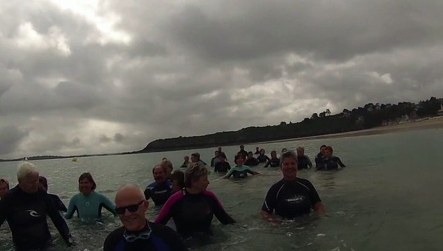 Longer la côte à Saint-Cast le:11.07.2015.