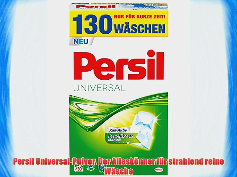 Persil Universal Pulver 1er Pack (1 x 130 Waschladungen)