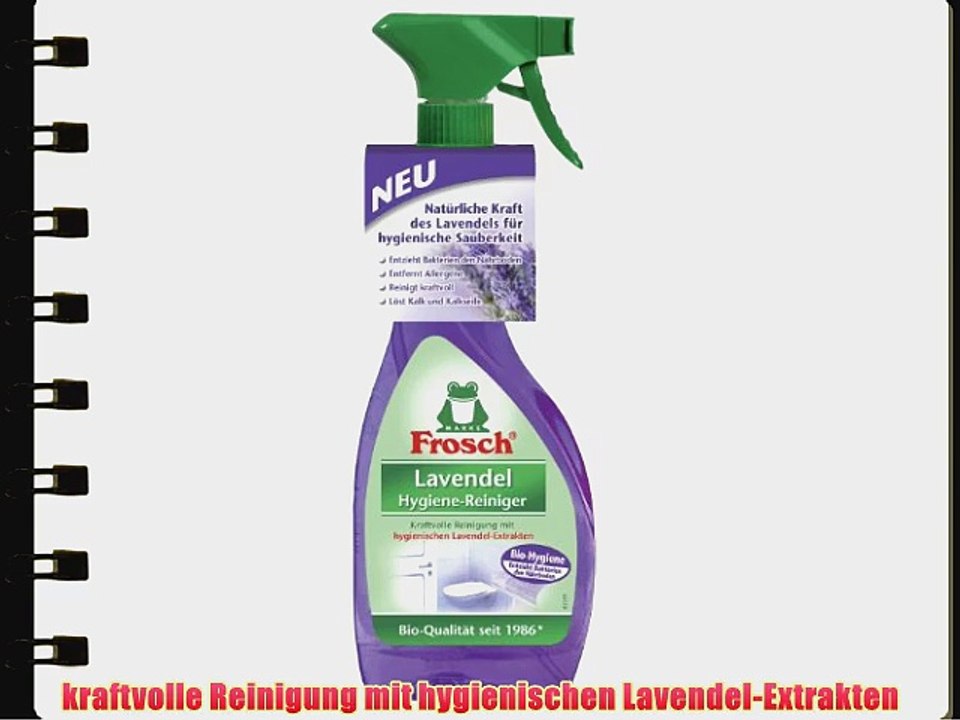 Frosch Lavendel Hygiene-Reiniger 8er Pack (8 x 500 ml)