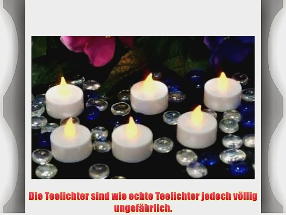 LED-Teelichter - 6er-Packung