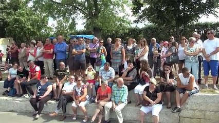 Défilé à Auxerre : honneur aux gendarmes, policiers et pompiers