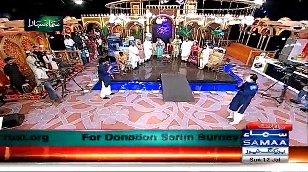Bilal Qutab And Sahir Lodhi Burns Out His Tears In Live Show