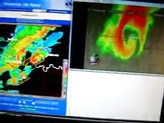 Tornado Hits Lone Grove, OK - 2.10.09 (Storm Tracker Audio)