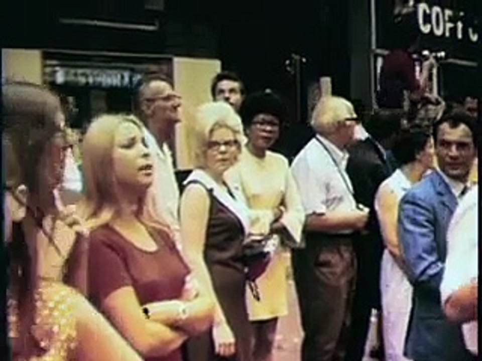 Apollo 11 astronauts in parade, 1969 New York City - 8mm home video, no audio.