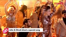 John Abraham and Shruti Haasan shoot a special song - Bollywood News