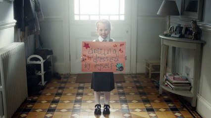 M&S Back to School TV Ad - 'Getting Dressed By Myself'