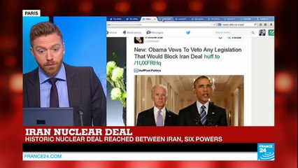 Official reactions to #IranDeal on social media