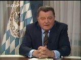 Franz Josef Strauß - Neujahrsansprache 1987 des Ministerpräsidenten von Bayern