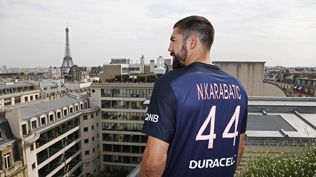 La première journée de Nikola Karabatic au Paris Saint-Germain Handball