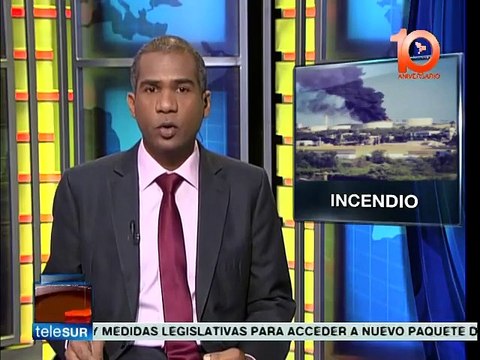 Francia: reportan incendio en planta petroquímica en Berre L'etang