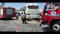Manavgat'ta Tur Otobüsü Kazası