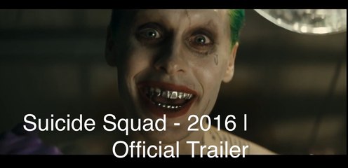 Suicide Squad Comic-Con Trailer [ 2016 ] - Jared Leto, Will Smith Movie