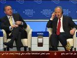 رئش تركيا اردوغان يحرج رئيس اسرائيل برييز