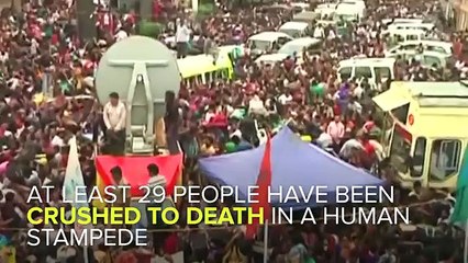 Human Stampede During Hindu Festival In India Kills 29