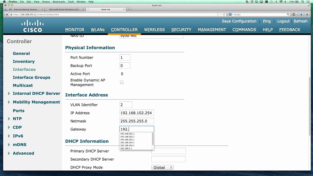 Cisco Bring Your Own Device (BYOD) Networking Tutorial: Configure Employee SSID
