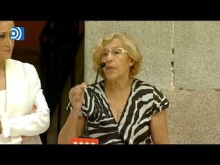 Manuela Carmena recula y dice que no impondrá tasas en Madrid