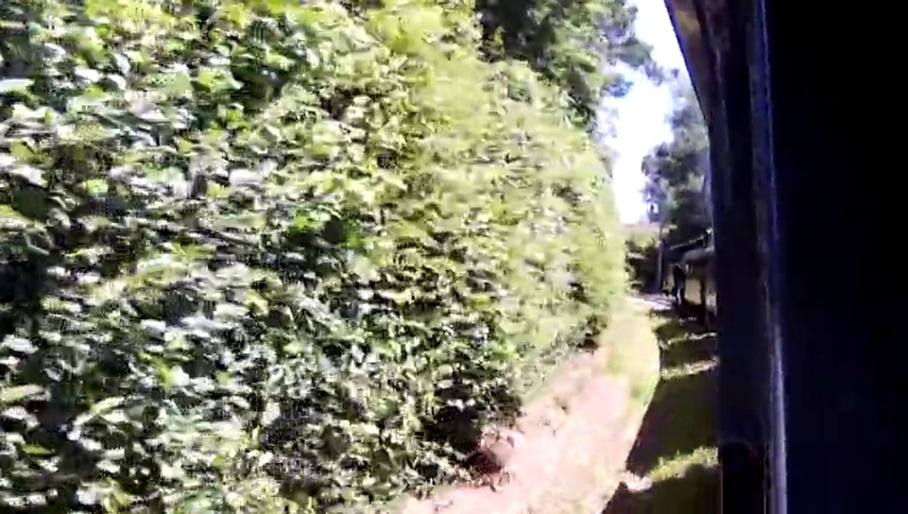 Train historique - Démarrage de Wohlen