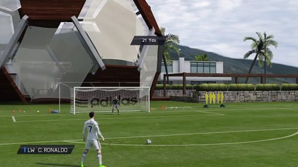 Rabona free kick