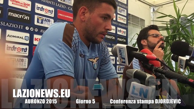 Auronzo 2015 - Giorno 5- Djordjevic in conferenza stampa