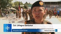 NATO in Afghanistan - Mongolian Troops Contribution