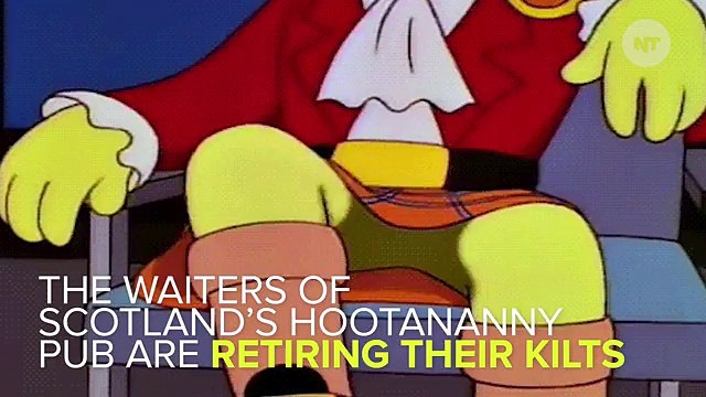 Scottish Barman Are Ditching Their Kilts Because Women Keep Groping Them