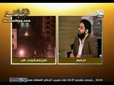 حسام ابو البخاري يغسل علاء عبد الفتاح ويعلمه الادب