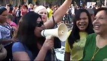 Los transexuales se manifiestan en Barcelona contra su discriminación.flv