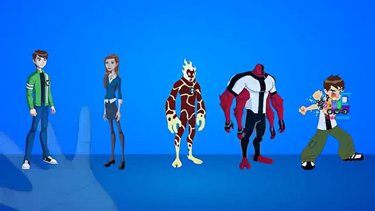 Ben 10 Finger Family   Finger Family Cartoon Animation Nursery Rhymes for Children