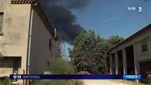 Berre-l'Etang : violent incendie sur un site pétrochimique