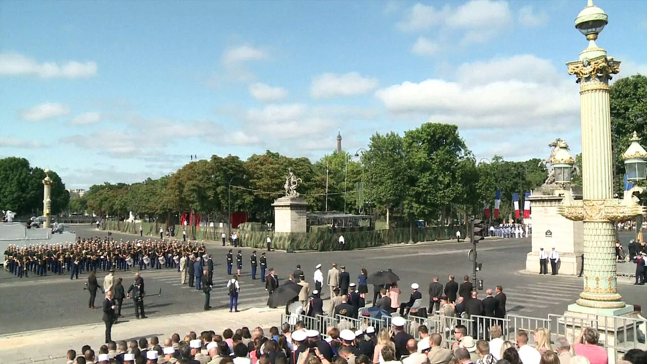 Anti-terror forces join France's Bastille Day parade