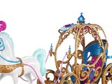 Disney Princesa Cenicienta Carruaje y Caballo Juguete Para Niños