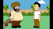 Pakistani On The Moon - Santa Banta Funny Videos | Cartoon Jokes