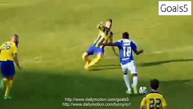 Jallow O. Goal FK Ventspils 1 - 2 HJK Helsinki Champions League Qualification 14-7-2015