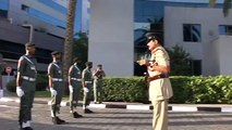 القائد العام لشرطة دبي يقوم بإجراء التفتيش السنوي العام لمركز شرطة المرقبات
