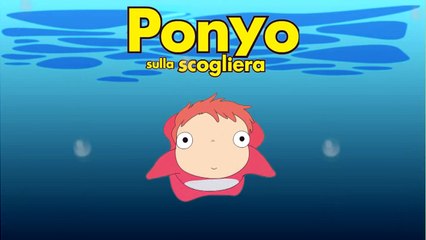 Ponyo sulla scogliera canzone italiana (HD)