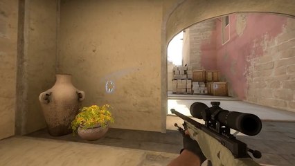 CSGO - 1 BULLET, 4 KILLS!