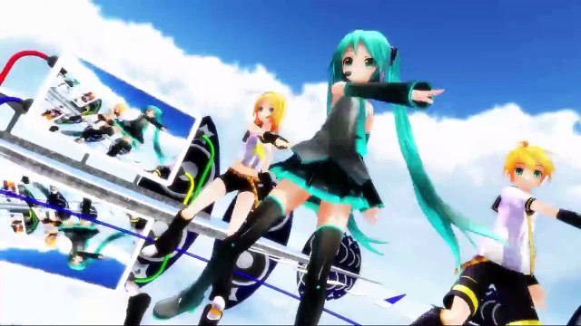 MMD Shake it! - Miku Hatsune, Rin and Len Kagamine